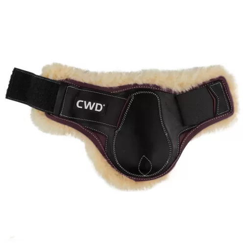 CWD Mademoiselle Young Bárányszőrmés Bokavédő, fekete-burgundy