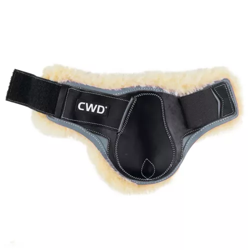 CWD Mademoiselle Young Bárányszőrmés Bokavédő, fekete-ezüst