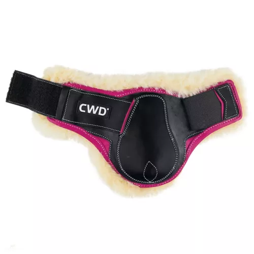 CWD Mademoiselle Young Bárányszőrmés Bokavédő, fekete-fuchsia