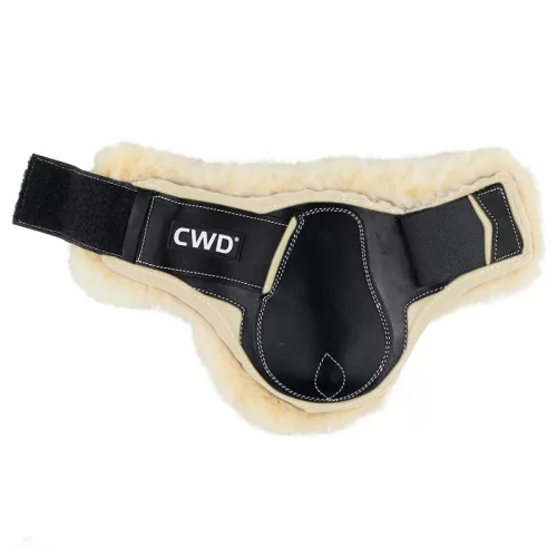CWD Mademoiselle Young Bárányszőrmés Bokavédő, fekete-ivory