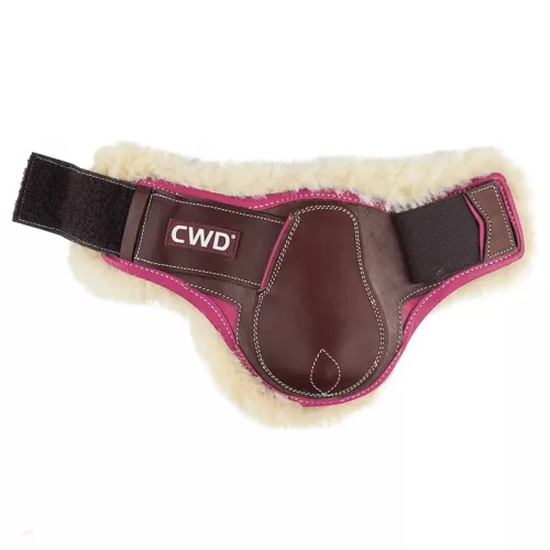 CWD Mademoiselle Young Bárányszőrmés Bokavédő, sötétbarna-fuchsia