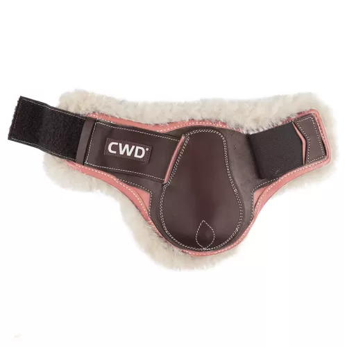 CWD Mademoiselle Young Bárányszőrmés Bokavédő, sötétbarna-pink