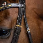 Imperial Riding Simple Kombinált Orrszíjas Kantár, sötétbarna