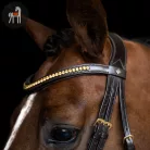 Imperial Riding Simple Kombinált Orrszíjas Kantár, sötétbarna