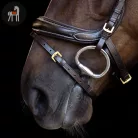 Imperial Riding Kantár Ívelt Angol Kantár, sötétbarna