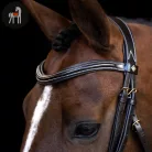 Imperial Riding Kantár Ívelt Angol Kantár, sötétbarna