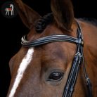 Imperial Riding Kantár Ívelt Angol Kantár, fekete