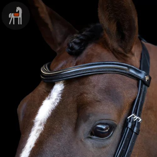 Imperial Riding Ergonomic Kantár, fekete