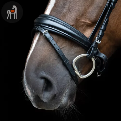 Imperial Riding English Sleek Kantár, fekete
