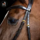 Imperial Riding English Sleek Kantár, sötétbarna