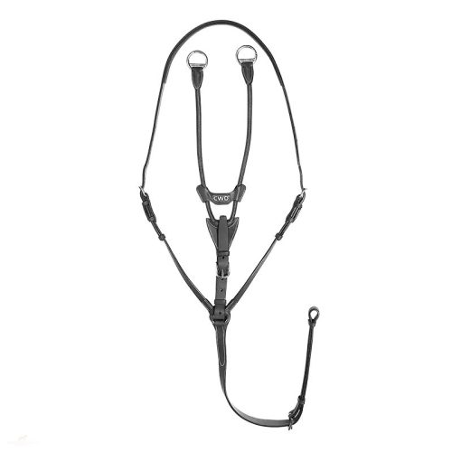 CWD Elasztikus Futó Martingál, fekete