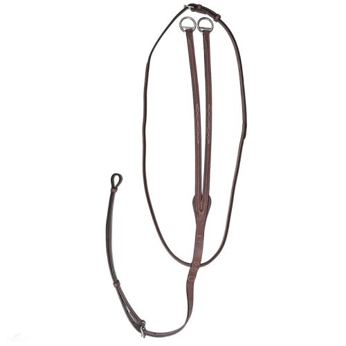 CWD Hímzett Futó Martingál, sötétbarna