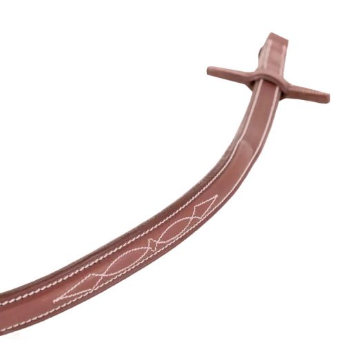 CWD Raised Hímzett Bőr Contact Szár, világosbarna