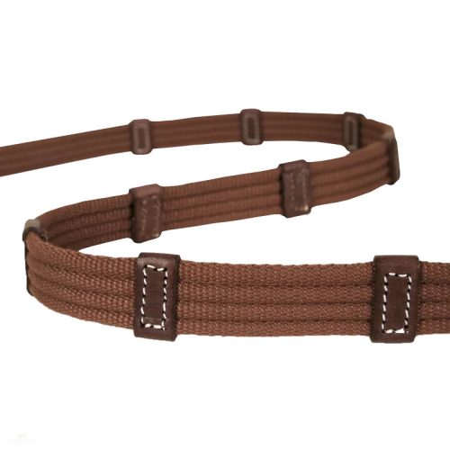 CWD Raised Hímzett Gurtnis Szár, sötétbarna