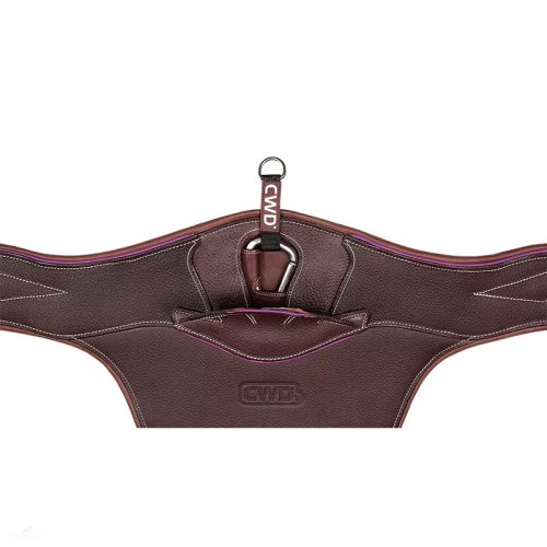 CWD Anatómiai Mademoiselle Hasvédős Heveder, sötétbarna-lila