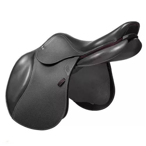 CWD Classic, fekete-burgundy, nyereg