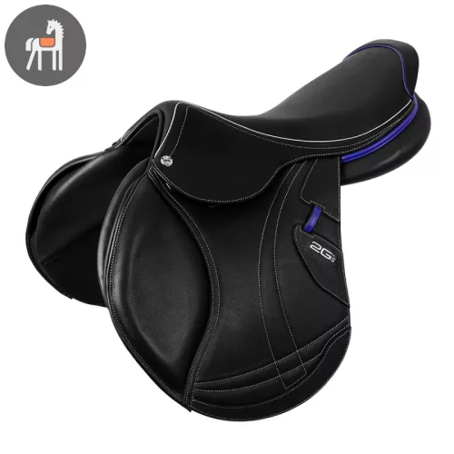 CWD 2Gs Mademoiselle, fekete-kék, nyereg
