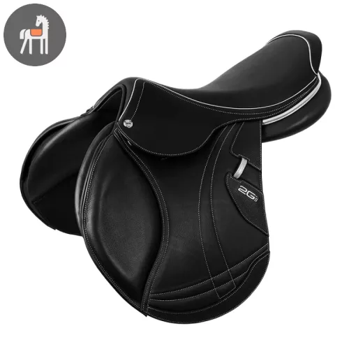 CWD 2Gs Mademoiselle, fekete-ezüst, nyereg