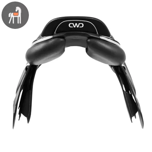CWD 2Gs Mademoiselle, fekete-ezüst, nyereg