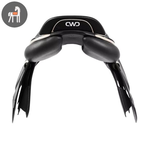 CWD 2Gs Mademoiselle, fekete-ivory, nyereg