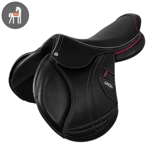 CWD 2Gs Mademoiselle, fekete-lila, nyereg