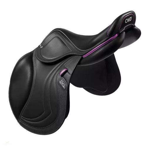 CWD 2Gs Mademoiselle, fekete-lila, nyereg