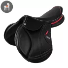 CWD 2Gs Mademoiselle, fekete-piros, nyereg