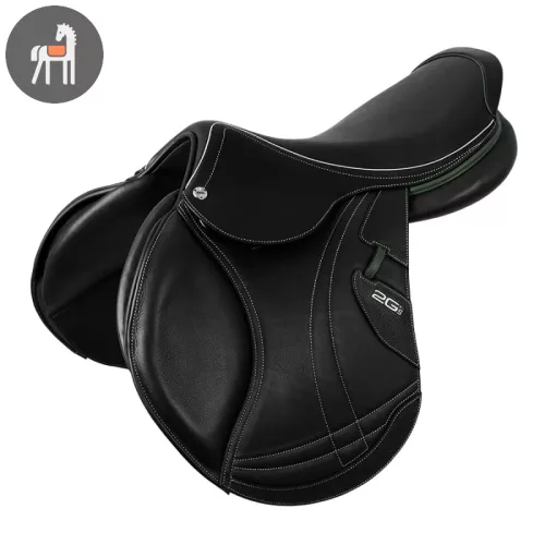 CWD 2Gs Mademoiselle, fekete-sötétzöld, nyereg