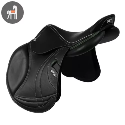 CWD 2Gs Mademoiselle, fekete-sötétzöld, nyereg