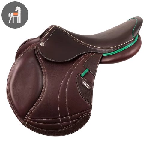 CWD 2Gs Mademoiselle, sötétbarna-emerald, nyereg
