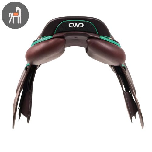 CWD 2Gs Mademoiselle, sötétbarna-emerald, nyereg