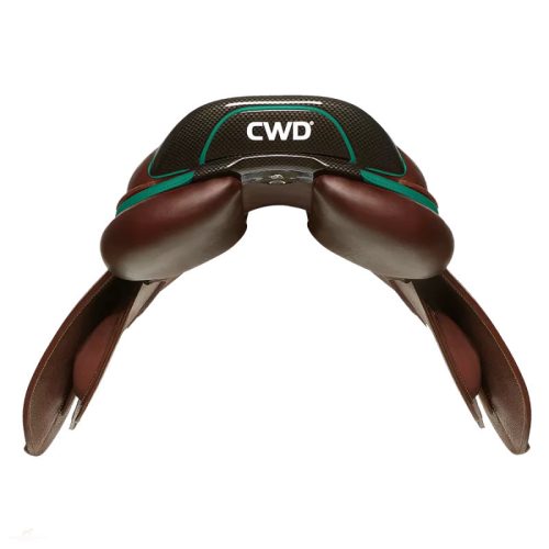 CWD 2Gs Kids, sötétbarna-emerald, nyereg