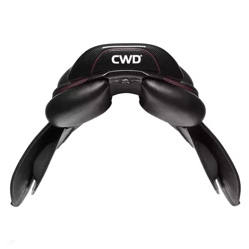 CWD 2Gs Kids, fekete-burgundy, nyereg