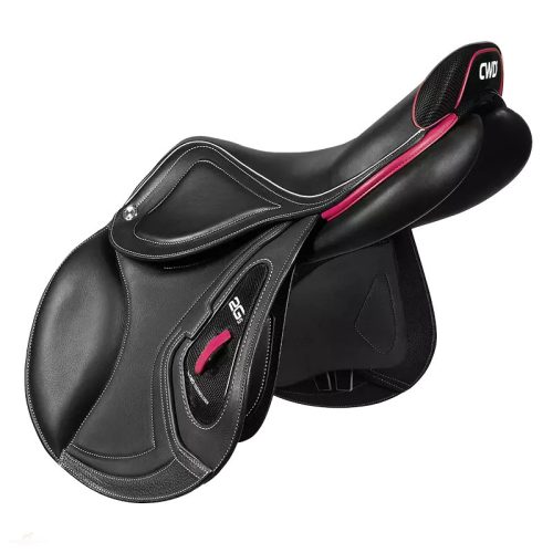 CWD 2Gs Kids, fekete-fuchsia, nyereg