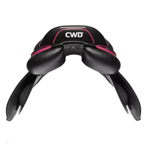 CWD 2Gs Kids, fekete-fuchsia, nyereg