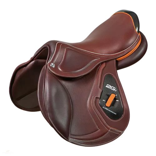 CWD 2Gs Kids, sötétbarna-narancssárga, nyereg