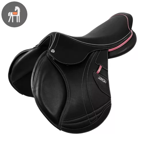 CWD 2Gs Mademoiselle, fekete-pink, nyereg