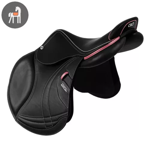 CWD 2Gs Mademoiselle, fekete-pink, nyereg