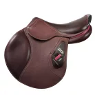 CWD 2Gs, sötétbarna-fuchsia, nyereg