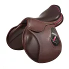 CWD 2Gs, sötétbarna-fuchsia, nyereg