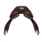 CWD 2Gs, sötétbarna-piros, nyereg