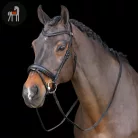 Imperial Riding Snaffle Kantár, fekete