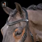 Imperial Riding Snaffle Kantár, fekete