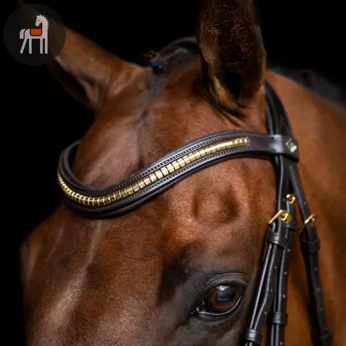 Imperial Riding Mexikói Kantár, sötétbarna