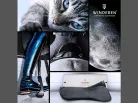 Winderen nyeregemelő, Díjlovas Slim/Comfort, Charcoal