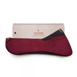 Winderen nyeregemelő, Díjlovas Slim/Comfort, Claret
