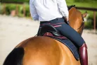 Winderen nyeregemelő, Díjlovas Slim/Comfort, Claret