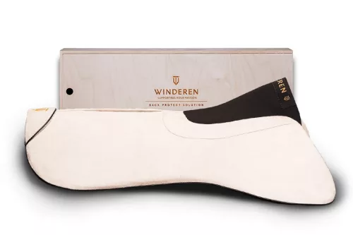 Winderen nyeregemelő, Díjlovas Slim/Comfort, Seashell