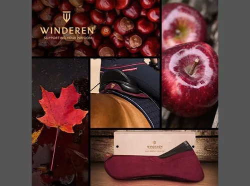 Winderen Ugró Nyeregemelő, Slim/Comfort, Claret