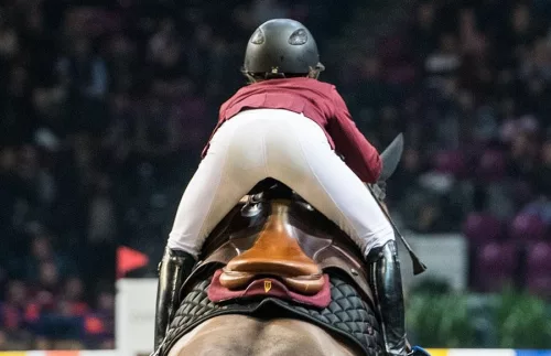 Winderen Ugró Nyeregemelő, Slim/Comfort, Claret